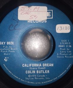 Colin Butler - California Dream (7", Single) (Very Good Plus (VG+))