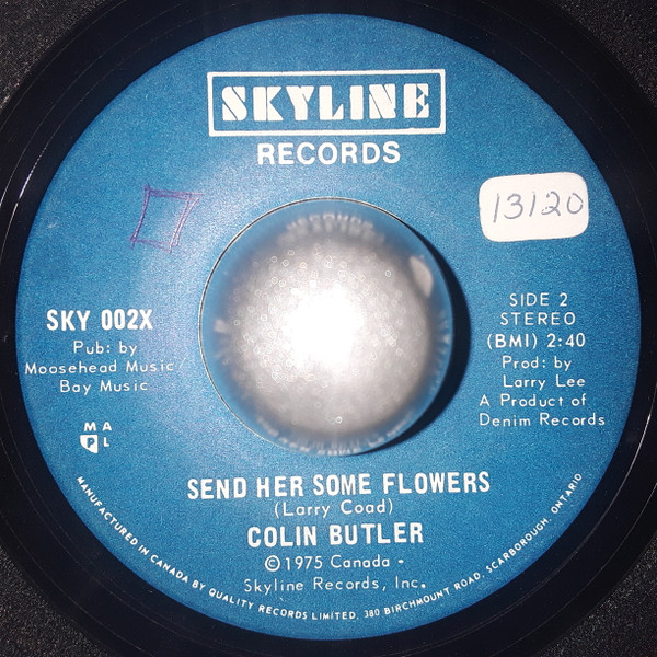 Colin Butler - California Dream (7", Single) (Very Good Plus (VG+)) - Image 2