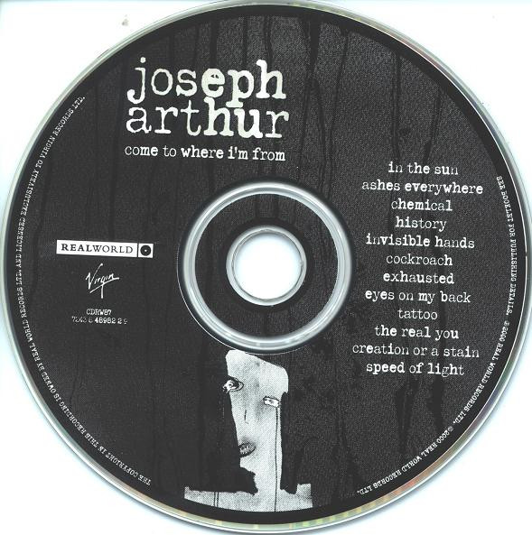 Joseph Arthur - Come To Where I'm From (CD, Album, Dig) (Mint (M)) - Image 3