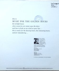 Alternative view of Billy Vaughn And His Orchestra - Music For The Golden Hours (LP, Album, RE) (Mint (M))