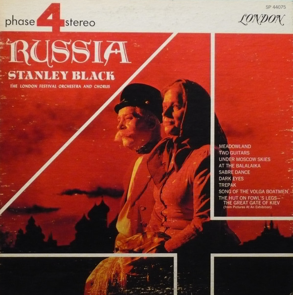 Stanley Black Conducting The London Festival Orchestra And London Festival Chorus - Russia (LP, Album, Gat) (Mint (M))