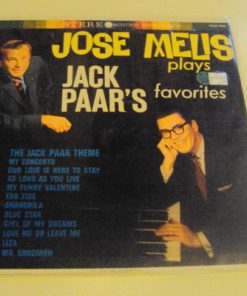 José Melis - Jack Paar's Favorites (LP, Album, Dee) (Mint (M))
