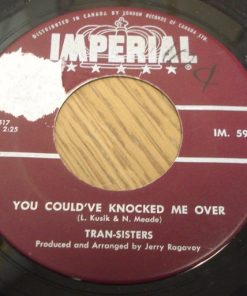 Tran-Sisters - You Could've Knocked Me Over / Somebody's Blue (7", Single) (Very Good Plus (VG+))