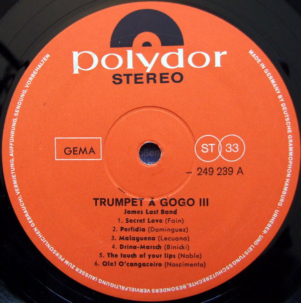 James Last - Trumpet À Gogo 3 (LP, Album) (Mint (M)) - Image 3