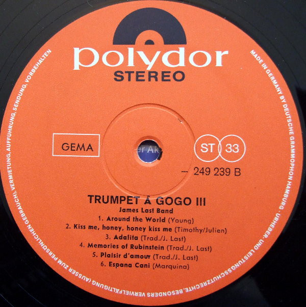 James Last - Trumpet À Gogo 3 (LP, Album) (Mint (M)) - Image 4