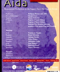 Alternative view of Giuseppe Verdi, Giorgio Croci, Stagione D'Opera Italiana - Aida (DVD-V, RE) (Mint (M))