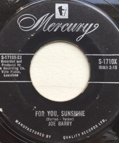 Alternative view of Joe Barry - Teardrops In My Heart (7", Single) (Very Good Plus (VG+))