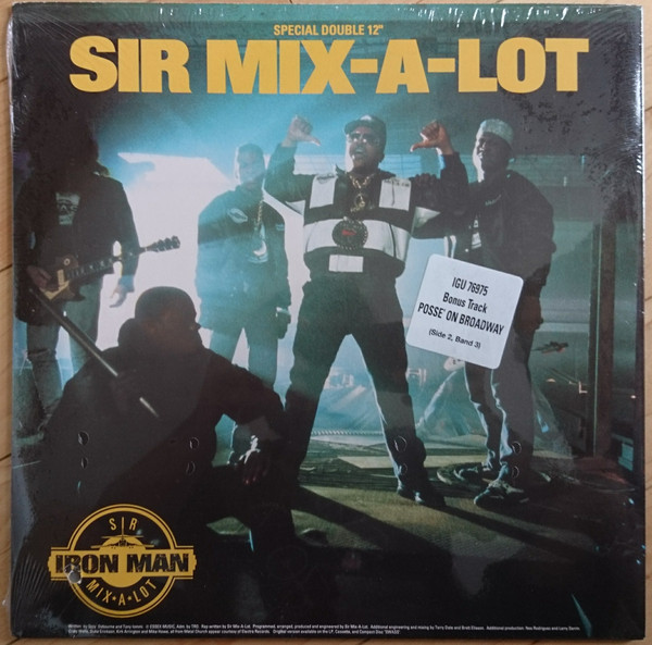 Sir Mix-A-Lot - Iron Man / I'll Roll You Up! / Posse' On Broadway (12") (Mint (M))