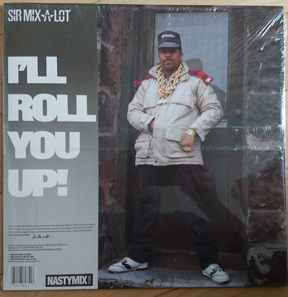 Sir Mix-A-Lot - Iron Man / I'll Roll You Up! / Posse' On Broadway (12") (Mint (M)) - Image 2