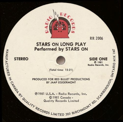 Stars On 45 / Long Tall Ernie And The Shakers - Stars On Long Play (LP, Album, Mixed, Red) (Mint (M)) - Image 3