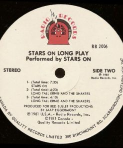 Stars On 45 / Long Tall Ernie And The Shakers - Stars On Long Play (LP, Album, Mixed, Red) (Mint (M)) - Image 4