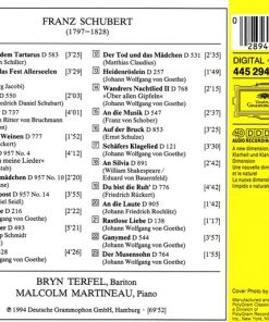 Alternative view of Bryn Terfel, Malcolm Martineau - An Die Musik (Favorite Schubert Songs) (CD) (Near Mint (NM or M-))