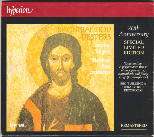 Sergei Vasilyevich Rachmaninoff / Corydon Singers, Matthew Best (2) - All-Night Vigil. Vsenoshchnoe Bdenie Op 37 ('Vespers') (CD, Album, Ltd, RE, RM, S/Edition, 20t) (Near Mint (NM or M-)) - Image 5