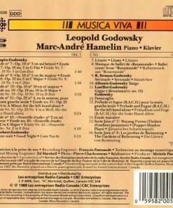Alternative view of Leopold Godowsky – Marc-André Hamelin - Original Works And Transcriptions = Oeuvres Originales Et Transcriptions = Originalwerke Und Transkriptionen (CD, Album) (Near Mint (NM or M-))