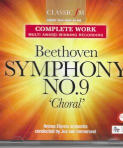 Ludwig van Beethoven, Anima Eterna Orchestra conducted by Jos van Immerseel - Symphony No 9,'Choral ' (CD, Album, Promo) (Near Mint (NM or M-))
