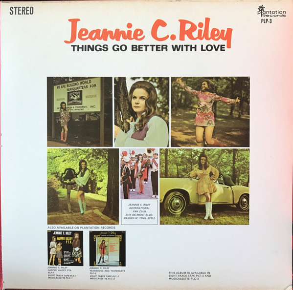 Jeannie C. Riley - Things Go Better With Love (LP, Album, Ter) (Mint (M)) - Image 5