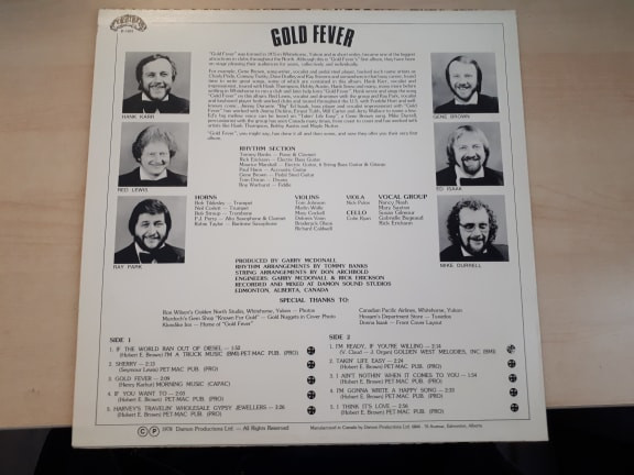 Gold Fever Band - Gold Fever (LP, Album) (Mint (M)) - Image 2