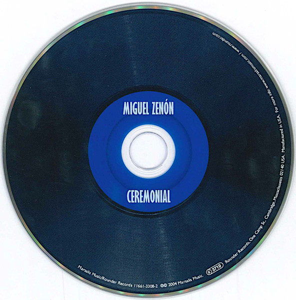 Miguel Zenon - Ceremonial (CD, Album) (Near Mint (NM or M-)) - Image 3