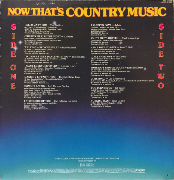 Various - Now That's Country Music (LP, Comp) (Mint (M)) - Image 2