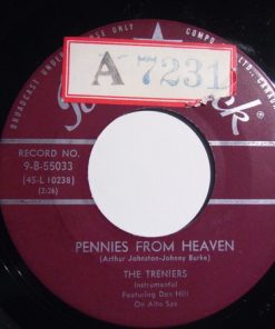 Alternative view of The Treniers - Oo-La-La / Pennies From Heaven (7", Single) (Very Good Plus (VG+))