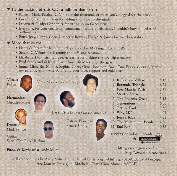Andy Milne's Cosmic Dapp Theory - New Age Of Aquarius (CD, Album) (Near Mint (NM or M-)) - Image 3