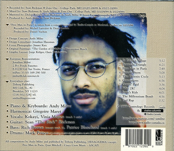 Andy Milne's Cosmic Dapp Theory - New Age Of Aquarius (CD, Album) (Near Mint (NM or M-)) - Image 4