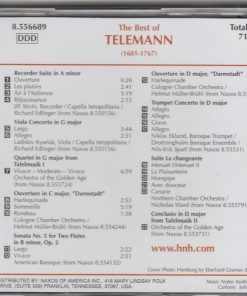 Alternative view of Georg Philipp Telemann - The Best Of Telemann (CD, Comp) (Near Mint (NM or M-))