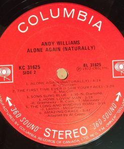 Andy Williams - Alone Again (Naturally) (LP, Album) (Mint (M)) - Image 4