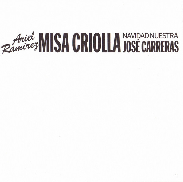 Ariel Ramirez, José Carreras - Misa Criolla • Navidad Nuestra (CD) (Near Mint (NM or M-)) - Image 5