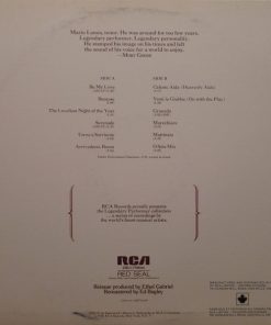 Alternative view of Mario Lanza - A Legendary Performer (LP, Comp) (Mint (M))