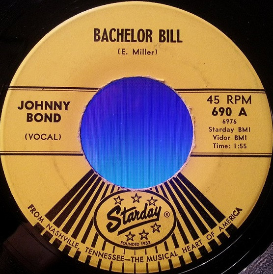 Johnny Bond - Bachelor Bill (7", Single) (Very Good (VG))