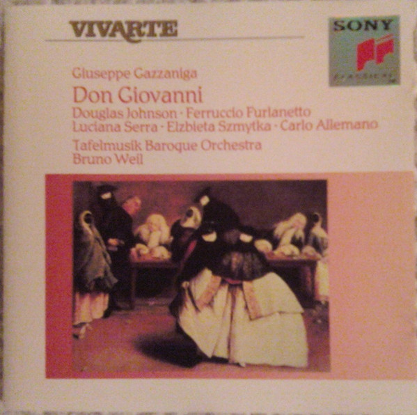 Giuseppe Gazzaniga - Douglas Johnson (5) · Ferruccio Furlanetto · Luciana Serra · Elzbieta Szmytka · Carlo Allemano, Tafelmusik Baroque Orchestra, Bruno Weil - Don Giovanni (CD) (Near Mint (NM or M-))