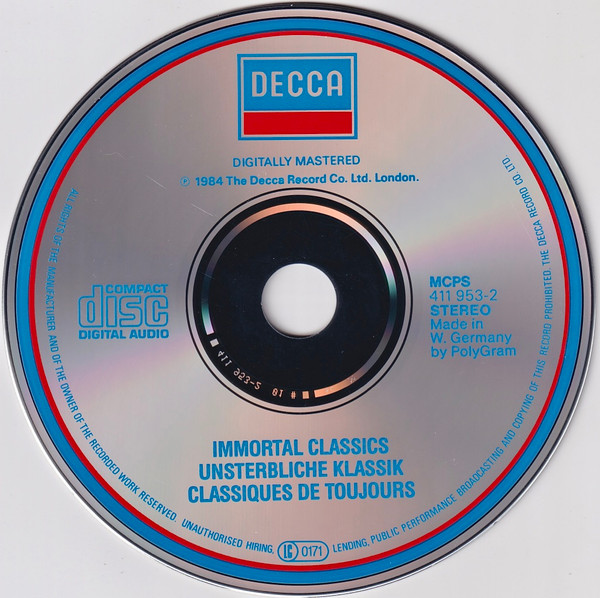 Various - Immortal Classics (CD, Comp) (Near Mint (NM or M-)) - Image 3