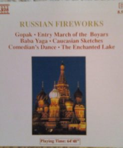 Mikhail Ippolitov-Ivanov • Anatoly Liadov • Dmitry Kabalevsky • Anton Rubinstein • Modest Mussorgsky • Johan Halvorsen - Russian Fireworks (CD) (Near Mint (NM or M-))