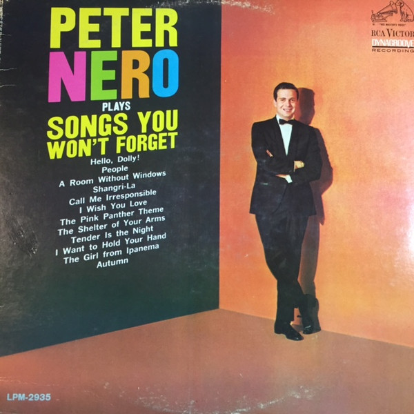Peter Nero - Peter Nero Plays Songs You Won't Forget (LP, Album, Mono) (Mint (M))