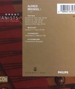 Alternative view of Alfred Brendel - Alfred Brendel I (2xCD, Comp) (Near Mint (NM or M-))
