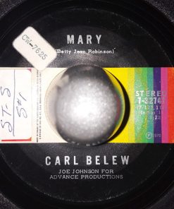 Alternative view of Carl Belew - The Fastest Man Alive / Mary (7", Single) (Very Good Plus (VG+))