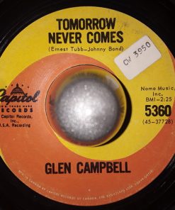 Glen Campbell - Tomorrow Never Comes (7", Single) (Very Good (VG))