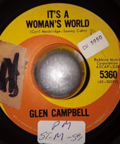 Alternative view of Glen Campbell - Tomorrow Never Comes (7", Single) (Very Good (VG))