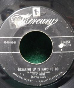 Jivin' Gene & The Jokers - Breaking Up Is Hard To Do (7") (Very Good Plus (VG+))