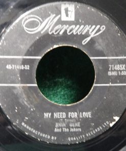 Alternative view of Jivin' Gene & The Jokers - Breaking Up Is Hard To Do (7") (Very Good Plus (VG+))