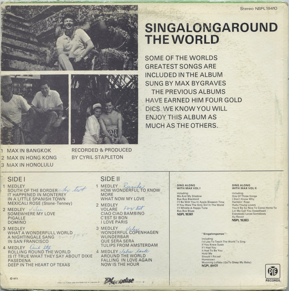 Max Bygraves - Singalongamax Vol4 (LP, Comp) (Mint (M)) - Image 2