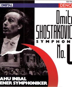 Dmitri Shostakovich - Eliahu Inbal, Wiener Symphoniker - Symphony No. 4 (CD, Album) (Near Mint (NM or M-))