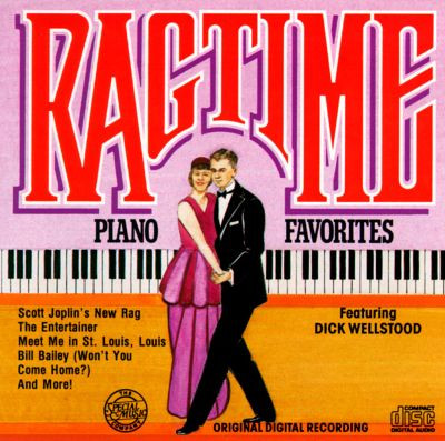 Dick Wellstood - Ragtime Piano Favorites (CD, Album) (Near Mint (NM or M-))