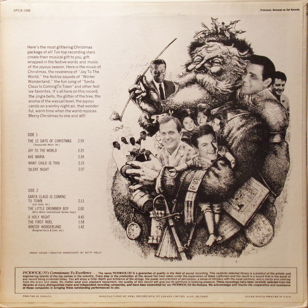 Various - The 12 Days Of Christmas (LP, Comp) (Mint (M)) - Image 2