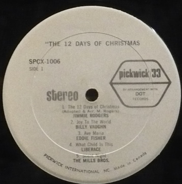 Various - The 12 Days Of Christmas (LP, Comp) (Mint (M)) - Image 3