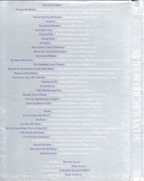 Various - Silver Screen Hits (3xCD, Comp, Dig) (Near Mint (NM or M-)) - Image 3