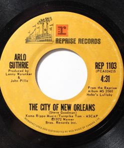 Arlo Guthrie - The City Of New Orleans (7", Single) (Near Mint (NM or M-))