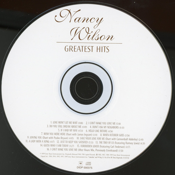 Nancy Wilson - Greatest Hits (CD, Comp) (Mint (M)) - Image 4