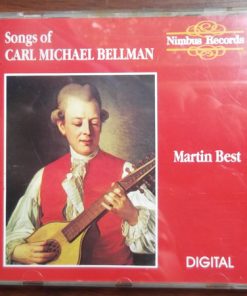 Martin Best, Carl Michael Bellman - Songs Of Carl Michael Bellman (1740-1795) Sung In English (CD) (Near Mint (NM or M-))